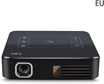 Miss de a HD Proyector, CSQ C9 Ultra HD Proyector DLP 2500 Lúmenes ...