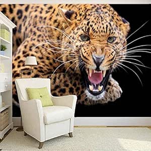 Yirenfeng Personalizado Foto 3D Papel De Pared Guepardo Decoraciones De