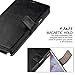 Galaxy Note 4 Case, J&D [Stand View] Samsung Galaxy Note 4 Wallet Case [Slim Fit] [Stand Feature] Premium Protective Case Wallet Leather Case for Samsung Galaxy Note 4 (Wallet Black)