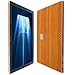 Skinomi Light Wood Full Body Skin Compatible with Microsoft Surface Pro 4 2015 / Surface Pro 5 2017 (Full Coverage) TechSkin with Anti-Bubble Clear Film Screen Protector