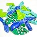 CREATEASY Dinosaur Balloons Arch Garland Green Balloon Streamer Jungle Animal Dinosaur Birthday Party Decorations Dino Photobooth Backdrop