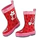 Stephen Joseph Girls' Rain Boots, Ladybug, 8