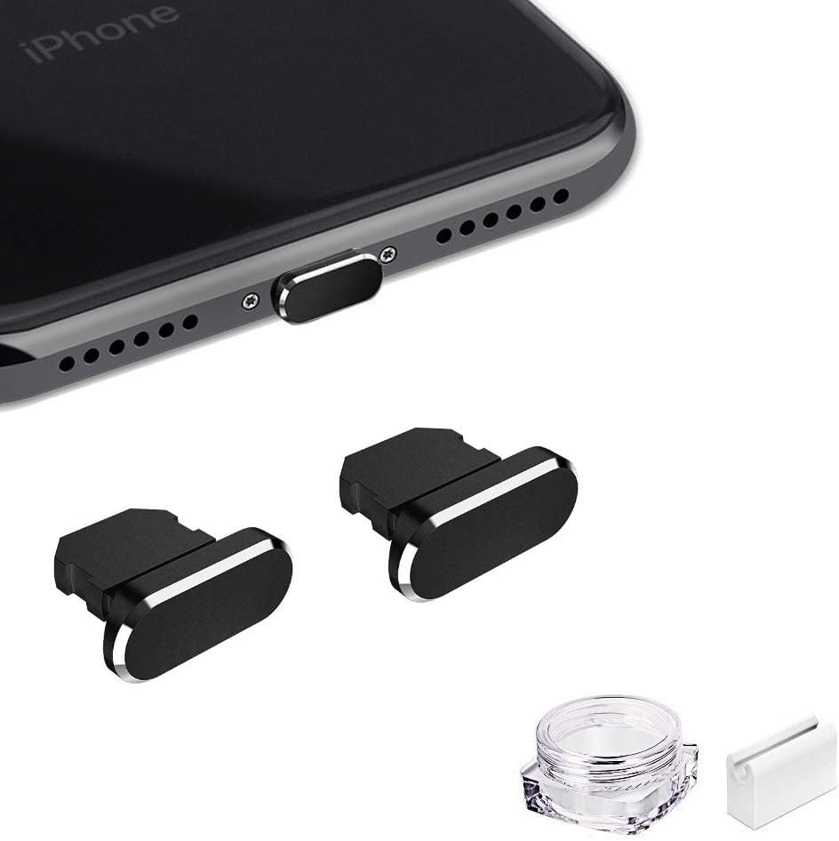 Amazon Com Viwieu Metal Anti Dust Plug For Iphone 12 Mini Pro Max 11 Ipad Airpods 2 Aluminum Lightning Charging Port Cover Compatible With Iphone X Xs Xr 8 7 6 Plus With