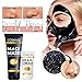 Blackhead Remover Mask,Bamboo Charcoal Peel Off Black Mask,Purifying and Deep Cleansing for All Skin Types with Snail Cream (2.5 fl.oz/ 75ml)