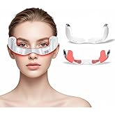 XYAIZL Red Light Therapy Glasses for Under Eyes | Eye Massager with 650nm Light to Reduce Dark Circles, Puffiness & Fine Lines