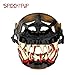 SpookyPup Hilarious Dog Costume Muzzle with Large Scary Teeth – Get Your Dog to Join The Fun (Large)
