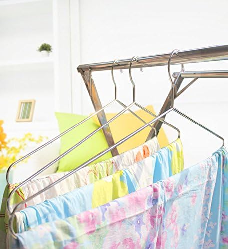 extra large stainless steel coat hanger/Sun-bed dorm sheets solid bold long racks/ drying linen Towel rack-A