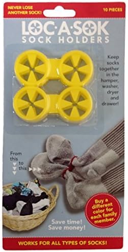 Loc A Sok Sock Locks (Yellow) by SockLocks