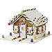Wilton Christmas Gingerbread House Kit - Pre-Assembled, Ready to Decorate, Christmas Fun Decorating Kit, Includes: House, Icing, Fondant, Candies, Decorating Bag & Tip - Bundled with Extra Candy!