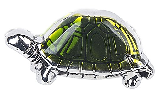 Lucky Little Turtle Metal Fashion Pin - By Ganz