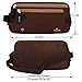 Pacasso RFID Blocking Passport Holder- Money Belt- Hidden Travel belt- Card Belt-Card Wallet (Brown)