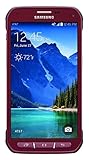 Samsung Galaxy S5 Active 4G LTE G870A 16GB Factory Unlocked Extremely Durable Rugged Smartphone, Ruby Red (Certified Refurbished)