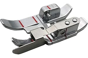 YEQIN Pfaff Snap on 1/4" Edge Guide Patchwork Quilting Foot IDT Walking Foot 820924096