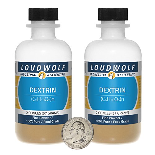 Dextrin / Fine Yellow Powder / 4 Ounces / 100% Pure / Food Grade / SHIPS FAST FROM USA