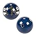 Chinese Baoding Balls - 2-Piece Set of Metal Stress Balls for Hand Health, Chinese Fidget Toys with Assorted Color Storage Box for Stress-Relief, Exercise, Massage, Meditation, Panda Design, Blue