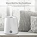 Warm & Cool Mist Humidifier, TaoTronics 5.5L Ultrasonic Air Humidifiers for Home Bedroom Office with Filter, LED Display, External Humidity Sensor, 360°Rotatable Nozzle -(5.5L/1.45 Gallon, US 110V)