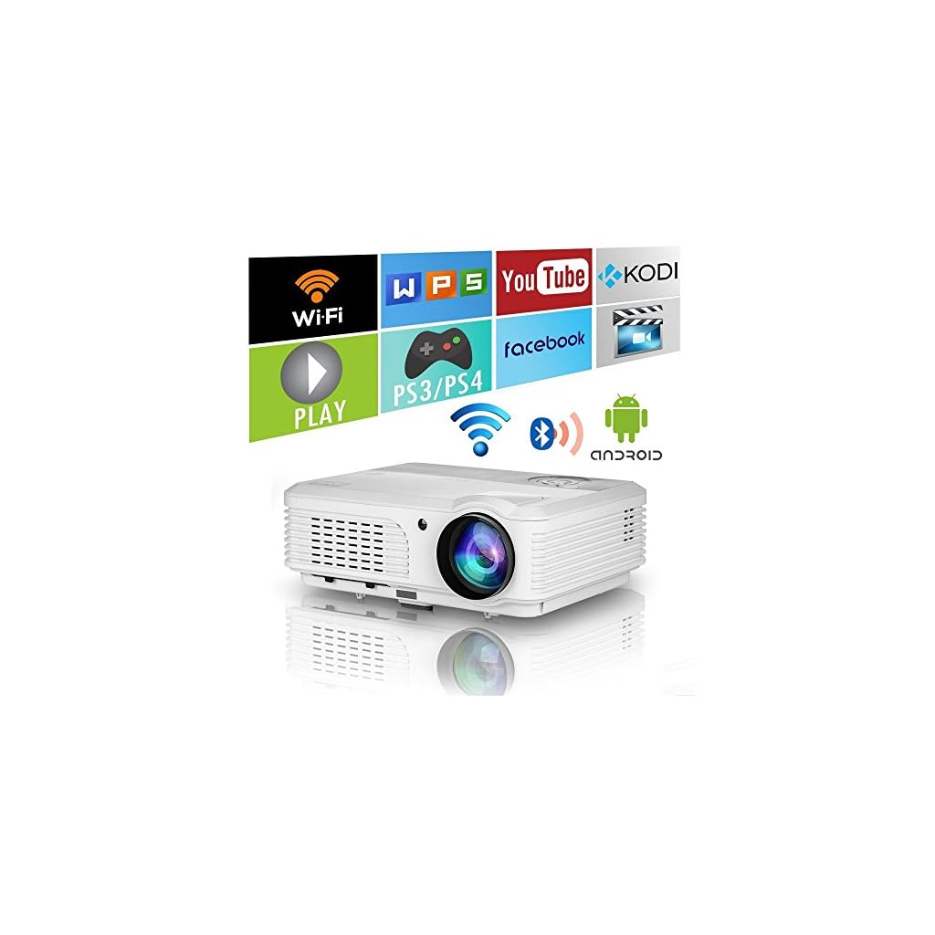 ZCGIOBN 4400 Lumens Wireless Projector