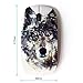 KOOLmouse [ Optical 2.4G Wireless Mouse [ Moon Teal Night Wolf Silhouette ]