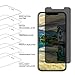 Revontulij Privacy Screen Protectors for iPhone XS/X/iPhone11 Pro [5.8 Inch] [2Pack] Tempered Glass Privacy Screen Protectors Compatible with iPhone Xs/X iPhone 11 Pro [9H Hardness] [No Bubble]
