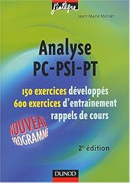 Analyse PC-PSI-PT