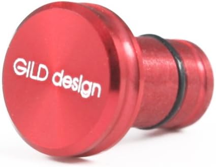 Amazon Gild Design アルミ削り出し イヤホンジャックカバー レッド Ga 0r ギルドデザイン Gild Design イヤホンジャックピアス