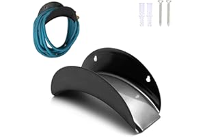Water Hose Holders Organizer for Outside Can Accommodate Large Hoses, Wall Mount Garden Stand Hanger for Storage Waterhose (B