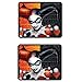 Harley Quinn DC Comics Batman Auto Car Truck SUV Vehicle Universal-Fit Rear Seat Utility PlastiClear Vinyl Floor Mat - PAIR