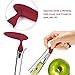 Xubox Apple Corer, Good Grips Food Grade Stainless Steel Apple Core Remover with Sharp Serrated Blade, Premium Kitchen Utensil & Gadget for Coring, Perfect Tool for Pear & Other Fruits Core Remover