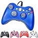 FiveStar USB Wired Game Pad Controller for Xbox 360, Windows 7 (X86), Windows 8 (X86) - Blue