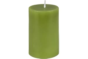 Jeco “2” Diameter by 3” Sage Green Pillar Candle,CPZ-2311