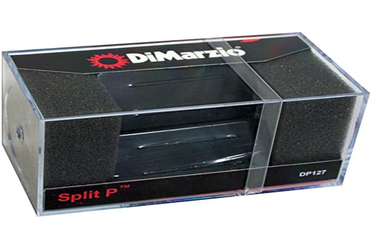 DiMarzio DP 127BK Split P P-Bass Electric Bass Pickup, Black