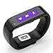 ArmorSuit Microsoft Band Screen Protector MilitaryShield + Black Carbon Fiber Skin Wrap Film Back Protector for Microsoft Band