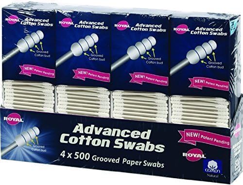 Royal Advanced Swabs Grooved Cotton Bud