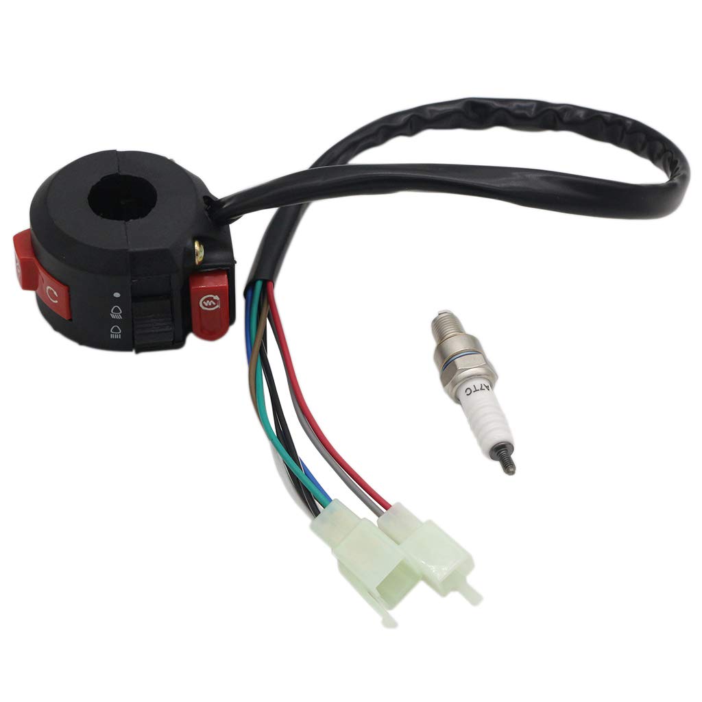 Minireen 5Function 9 wire Chinese ATV Left Switch Assembly Kill Start