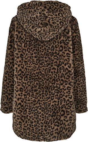 Urban Classics Ladies Leo Teddy Coat dames mantel - Image 3