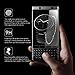 BlackBerry KEYone Screen Protector, BASSTOP Full Coverage Tempered Glass Protector [Bubble Free] [3D Touch Compatible] [Scratch Resistant], Fit for BlackBerry KEYone