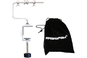 ANGRYFISH Fishing Line Winder with Clamp-Adjustable Stable Protable Spooler Machine-Multifunction Spooling Station System
