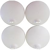 Tupperware Domed Sipper Seals Set of 4 in White