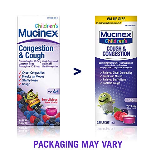Mucinex Children's Cough and Congestion Liquid - Image 10