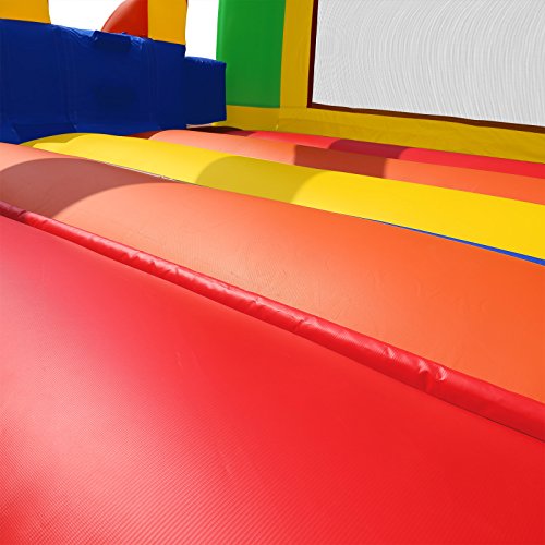 Inflatable HQ Commercial Grade Mega Double Slide Castle Bounce House 100% PVC and Blower
