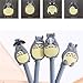 Zebratown 12 Pack Cartoon Cute Totoro Black Ink Gel Pen 0.38mm