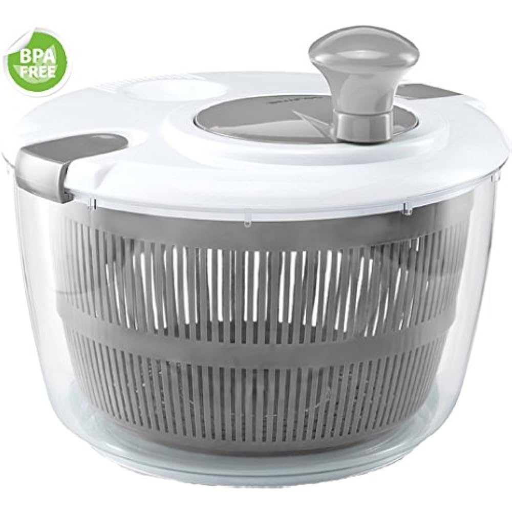 GSA9240 Jumbo Salad Spinner Manual Lettuce Dryer With Crank Handle
