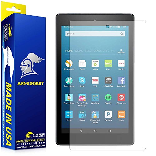 ArmorSuit MilitaryShield Anti-Bubble  Anti-Glare Matte Screen Protector for Fire HD 8 (6th Gen)