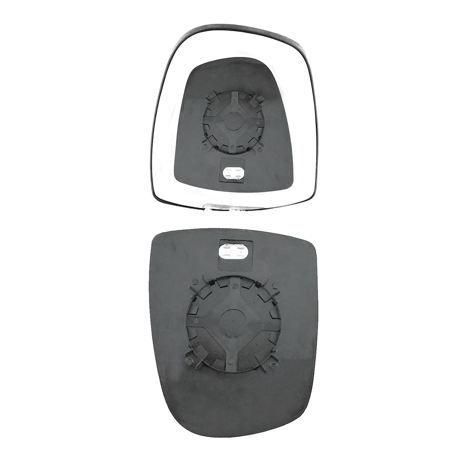 Left Hand Side Door Mirror Glass With base Plate(heated) Compatible with Renault Trafic II Year 2001 To 2012