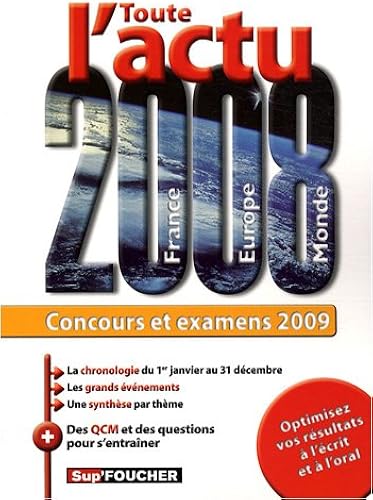 Download Toute l'actu 2008 : Concours et examens (Ancienne Edition) PDF