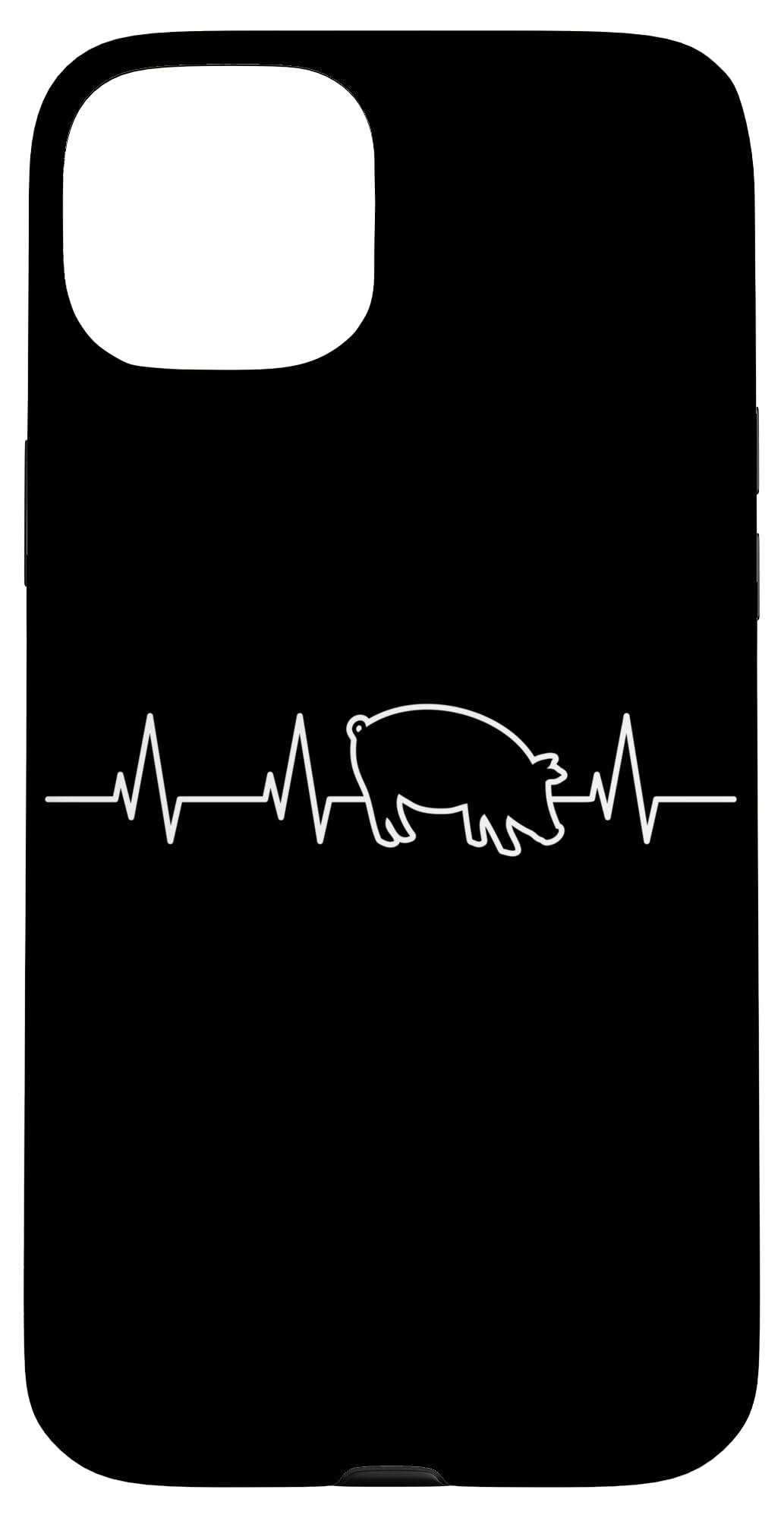 Pig Farmer Heartbeat Farm Case for iPhone 15 Plus