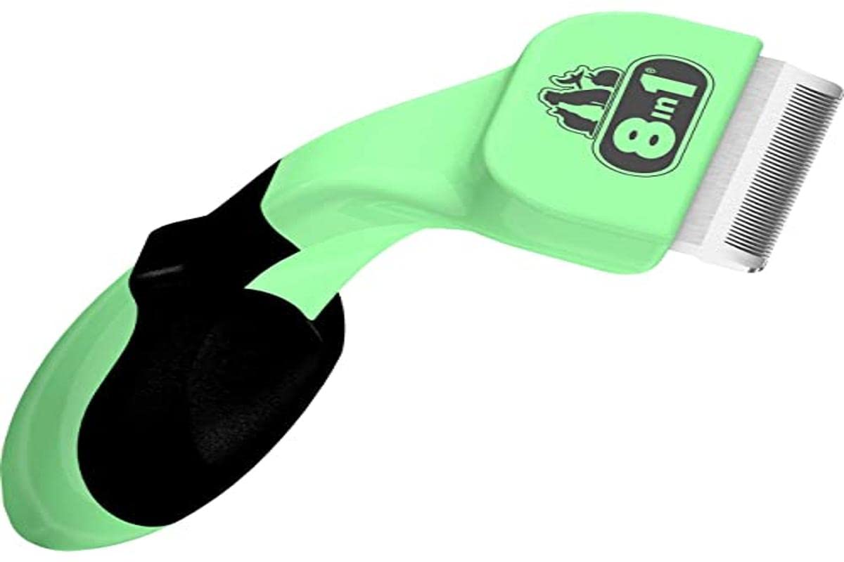 8in1 Perfect Coat DeShedder S - Undercoat brush for small dogs, dog brush suitable for short and long hair