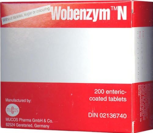 Heel wobenzym n tabs 200's (619399500031)