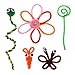 AwenSun 400 Pcs Crafting Kit including 200 Pipe Cleaners, 100 Pom Poms, 100 Wiggle Eyes , For Children DIY Handmade Education Toy , Creativity Developing Kids DIY Toys Party