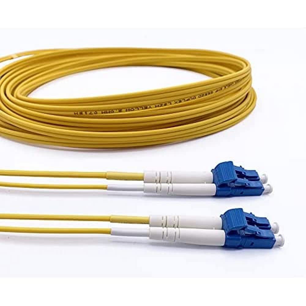 Elfcam®- Optical Fibre Cable (Optical Cable) LC/UPC to LC/UPC, OS2 Single Mode Duplex 9/125um (25M) — image 1